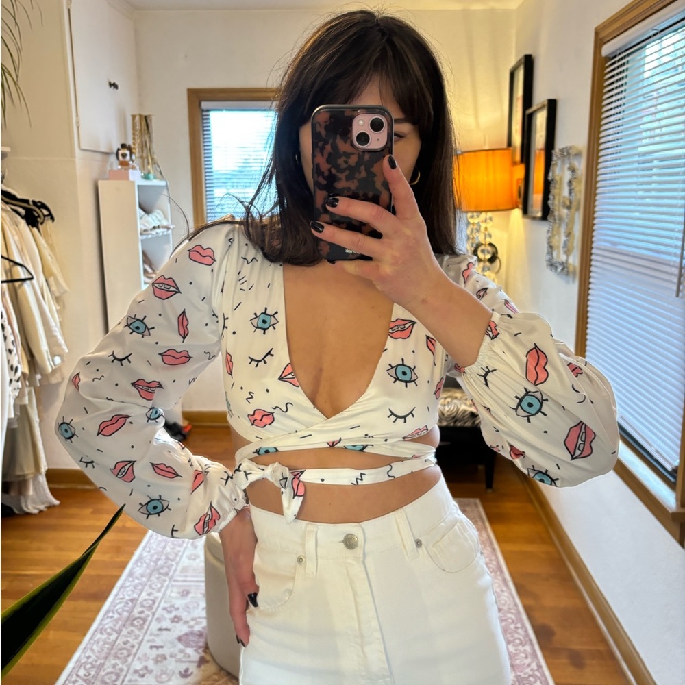 SHEIN x Donna Adi top